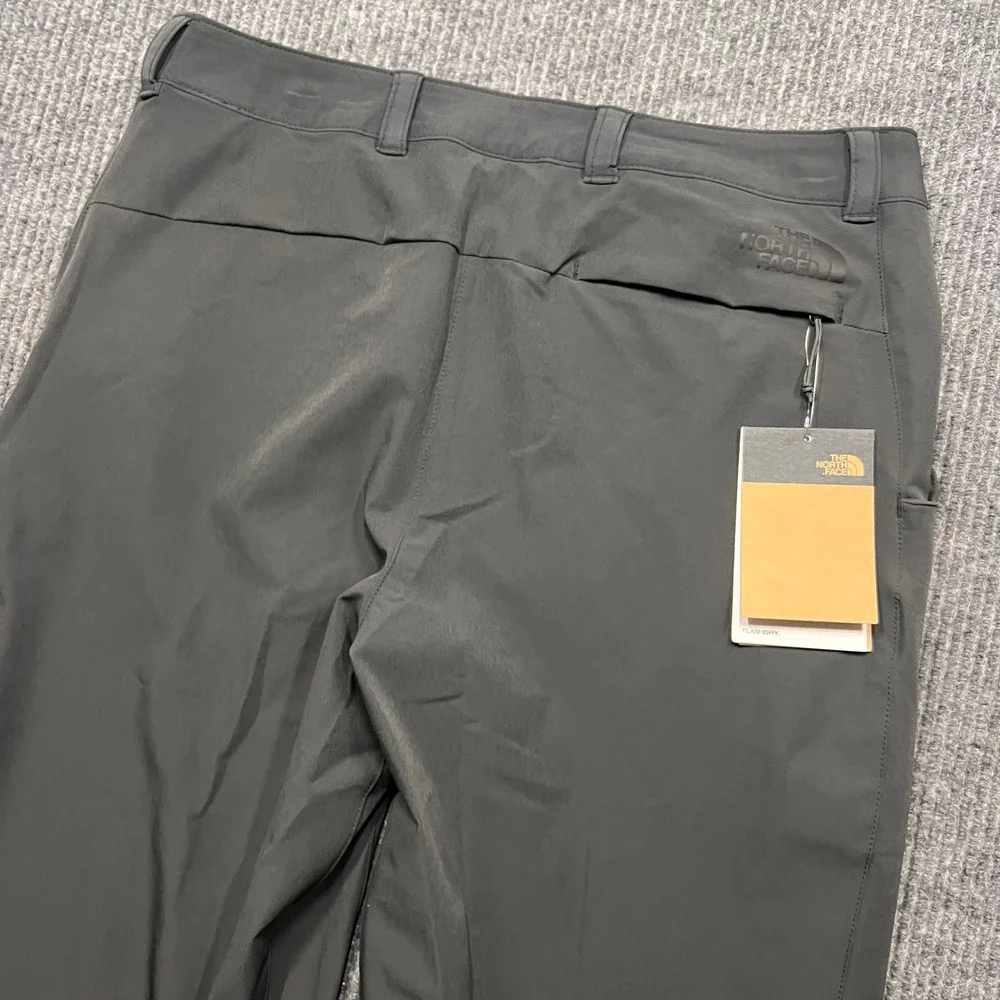 North Face Mens Paramount Pant Asphalt Grey 32x30 flash dry Hiking Stretch NWT